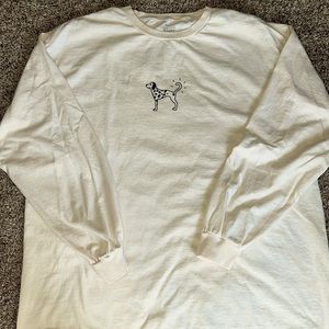 Rex Orange County Women’s size large cream long sleeve tee